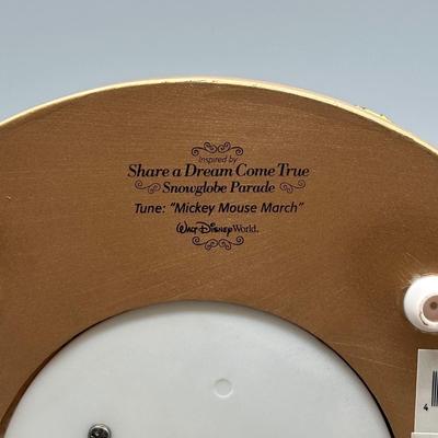 LOT 109B: Mickey Mouse Timeline & Over The Years Musical Snow Globes