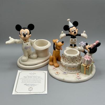LOT 110B: Lenox Mickey’s Grand Evening & Happy Birthday Mickey Votives