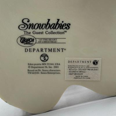 LOT 111B: The Grinch x SnowBabies Decor