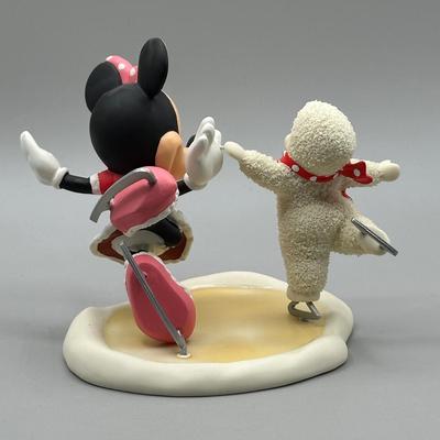 LOT 112B: Minnie Mouse x Snow Babies Department 56 Decor