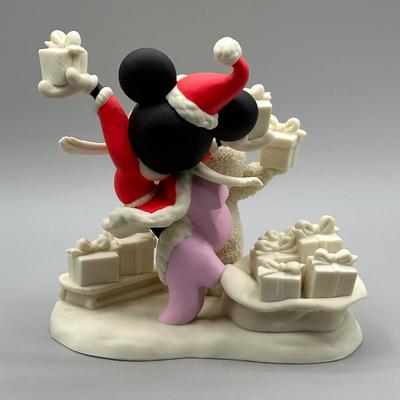 LOT 112B: Minnie Mouse x Snow Babies Department 56 Decor