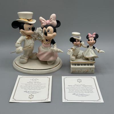 LOT 116B: Lenox Dancing til Dawn & Mickey and Minnie’s Magical Dance