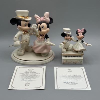 LOT 116B: Lenox Dancing til Dawn & Mickey and Minnie’s Magical Dance