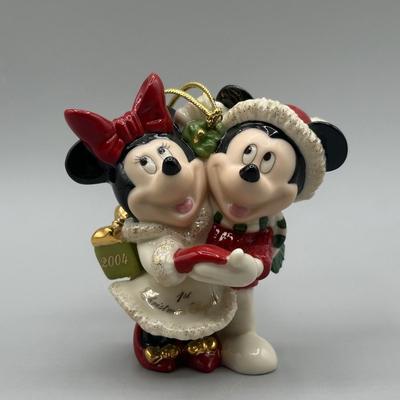 LOT 117B: Lenox x Disney Figures - Minnie’s Christmas Wish, Christmas with Mickey & More
