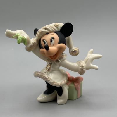 LOT 117B: Lenox x Disney Figures - Minnie’s Christmas Wish, Christmas with Mickey & More