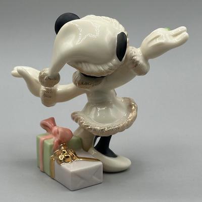 LOT 117B: Lenox x Disney Figures - Minnie’s Christmas Wish, Christmas with Mickey & More