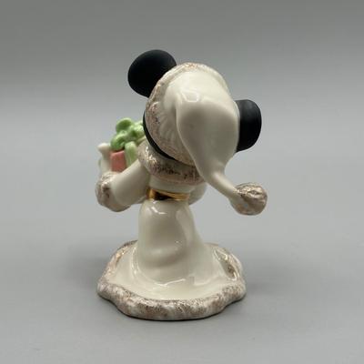 LOT 117B: Lenox x Disney Figures - Minnie’s Christmas Wish, Christmas with Mickey & More