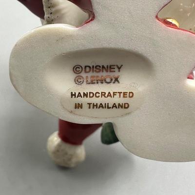 LOT 117B: Lenox x Disney Figures - Minnie’s Christmas Wish, Christmas with Mickey & More