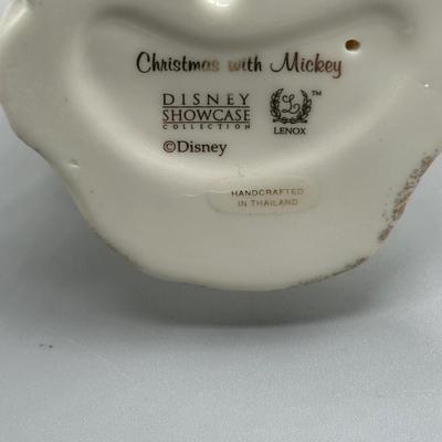 LOT 117B: Lenox x Disney Figures - Minnie’s Christmas Wish, Christmas with Mickey & More