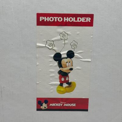 LOT 121B: Vintage Mickey Mouse Photo Holder, Shakers & Mug