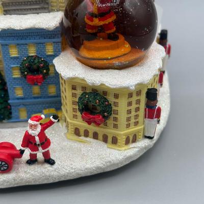 LOT 123B: Radio City Christmas Spectacular Snow Globe & Elvis Anniversary Clock