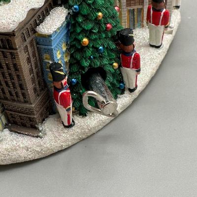 LOT 123B: Radio City Christmas Spectacular Snow Globe & Elvis Anniversary Clock