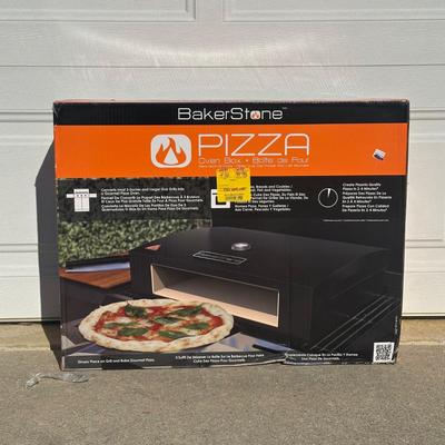LOT 125B: BakerStone Pizza Oven Box New in Box