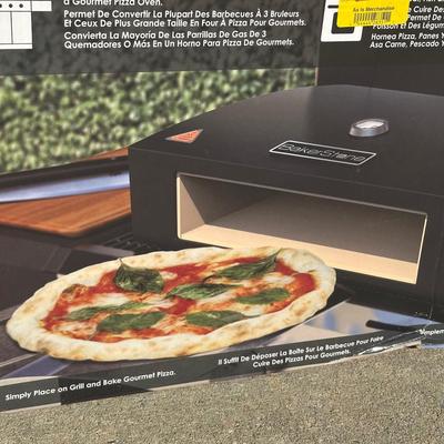 LOT 125B: BakerStone Pizza Oven Box New in Box
