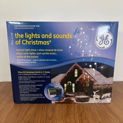 LOT 126B: General Electric The Lights & Sounds Of Christmas NIB