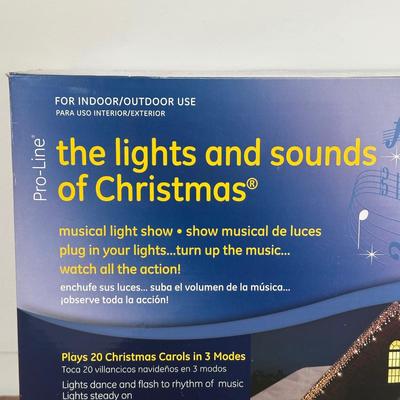 LOT 126B: General Electric The Lights & Sounds Of Christmas NIB