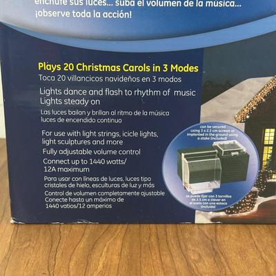 LOT 126B: General Electric The Lights & Sounds Of Christmas NIB