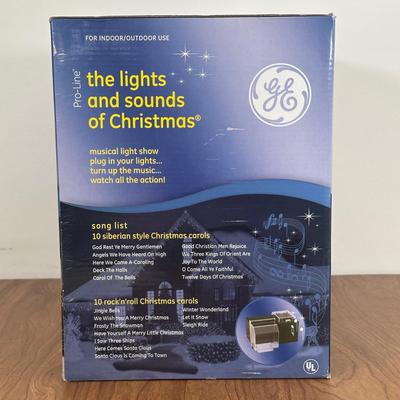 LOT 126B: General Electric The Lights & Sounds Of Christmas NIB