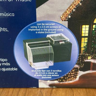 LOT 126B: General Electric The Lights & Sounds Of Christmas NIB