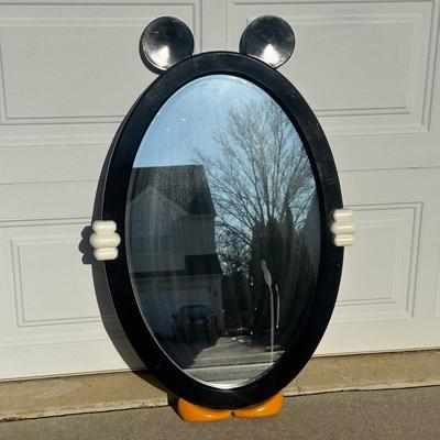 LOT 128B: Vintage Disney Mickey Mouse Wall Mirror