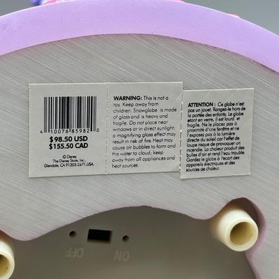 LOT 130B: Disney Multi Princess Carousel Musical Snow Globe