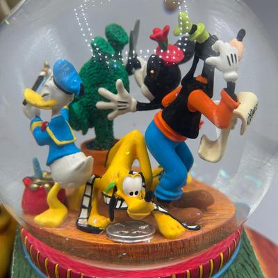 LOT 132B: Disney 100 Years Of Magic Musical Snow Globe