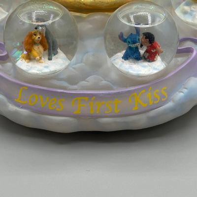 LOT 133B: Disney Loves First Kiss Musical Snow Globe
