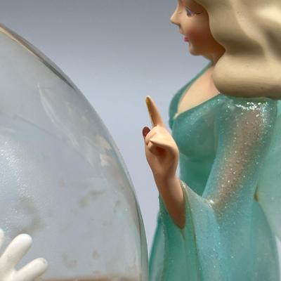 LOT 135B: Vintage Disney Pinocchio & Blue Fairy Musical Snow Globe