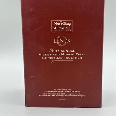 LOT 136B: Lenox X Disney Ornaments in Box
