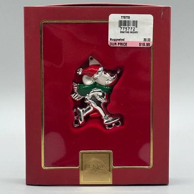 LOT 136B: Lenox X Disney Ornaments in Box