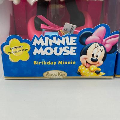 LOT 137B: Disney Wishes Can Come True Coin Bank & Mickey/Minnie Mouse Nutcrackers in Box