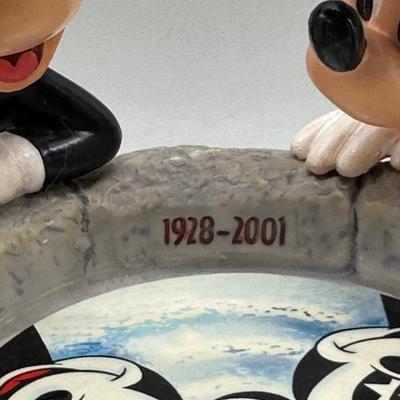 LOT 137B: Disney Wishes Can Come True Coin Bank & Mickey/Minnie Mouse Nutcrackers in Box