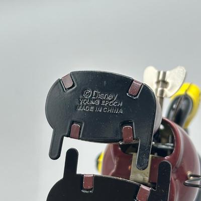 LOT 139B: Vintage Mickey & Minnie Mouse Schylling And Friends Tin Wind Up Retro Toys