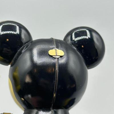 LOT 139B: Vintage Mickey & Minnie Mouse Schylling And Friends Tin Wind Up Retro Toys