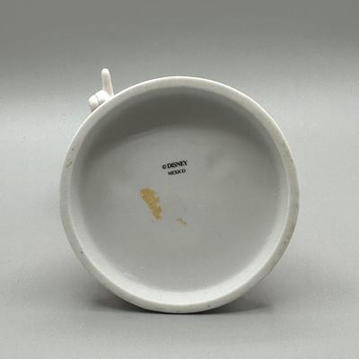 LOT 140B: Vintage Fantasia Disney Sorcerer Mickey Mouse and Minnie Mouse Porcelain Figurines