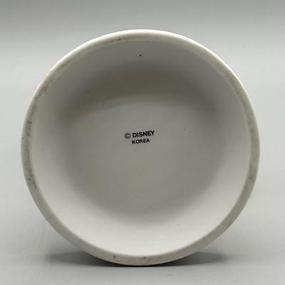 LOT 140B: Vintage Fantasia Disney Sorcerer Mickey Mouse and Minnie Mouse Porcelain Figurines