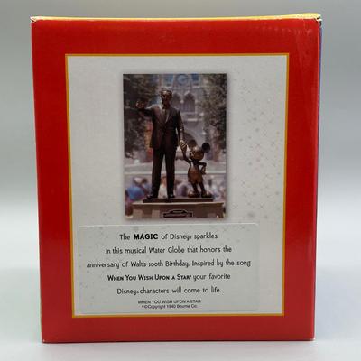 LOT 143B: Disney Musical Birthday Snow Globe In Box & More