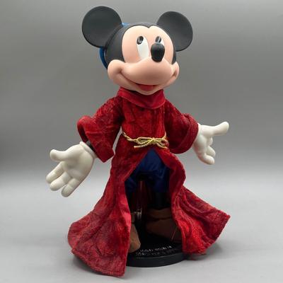 LOT 146B: Disney Nesting Doll Set NIP & Fantasia The Sorcerer's Apprentice Mickey Mouse Doll