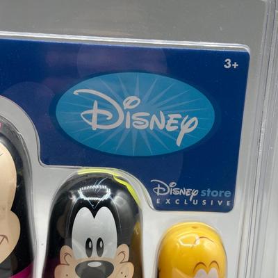 LOT 146B: Disney Nesting Doll Set NIP & Fantasia The Sorcerer's Apprentice Mickey Mouse Doll