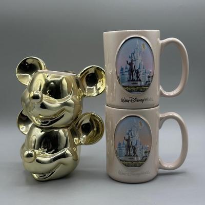 LOT 147B: Applause Mickey Mouse Metallic Coffee Mug & More