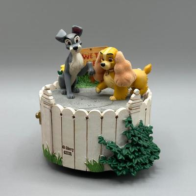 LOT 148B: The Lion King/Lady & The Tramp Music Boxes & More