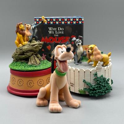 LOT 148B: The Lion King/Lady & The Tramp Music Boxes & More