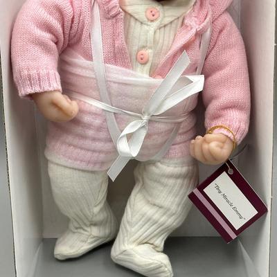 LOT 149B: The Ashton Drake Galleries Tiny Miracle Emmy Doll New in Box