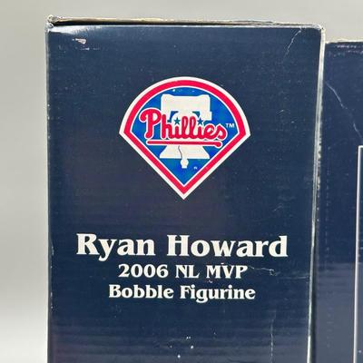 LOT 150B: Philadelphia Phillies Collection! Ryan Howard Bobble Head, Team Celebration Ornament & More