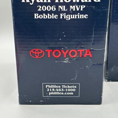 LOT 150B: Philadelphia Phillies Collection! Ryan Howard Bobble Head, Team Celebration Ornament & More