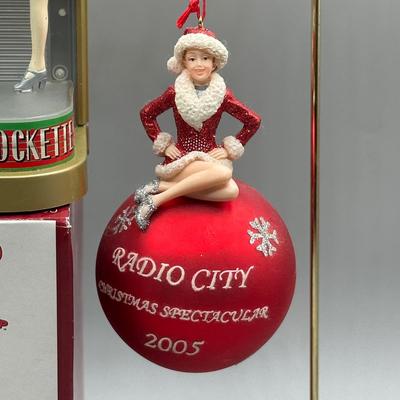 LOT 151B: Christmas Ornaments - Radio City, Betty Boop, Winnie The Pooh & More
