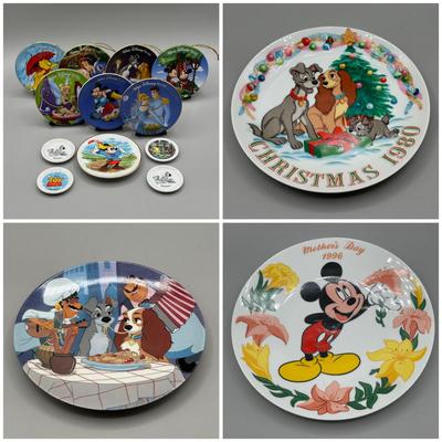 LOT 152B: Decorative Disney Plate Collection