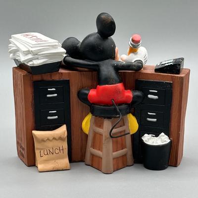 LOT 154B: Disney Pens, Calculator, Roller Card, Mini Clock, Keyboard Mouse & More