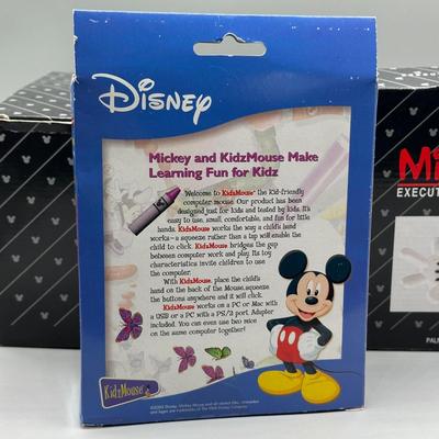 LOT 154B: Disney Pens, Calculator, Roller Card, Mini Clock, Keyboard Mouse & More