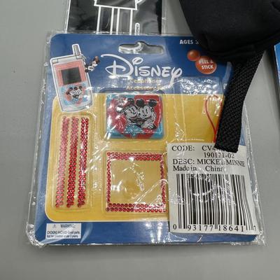 LOT 154B: Disney Pens, Calculator, Roller Card, Mini Clock, Keyboard Mouse & More